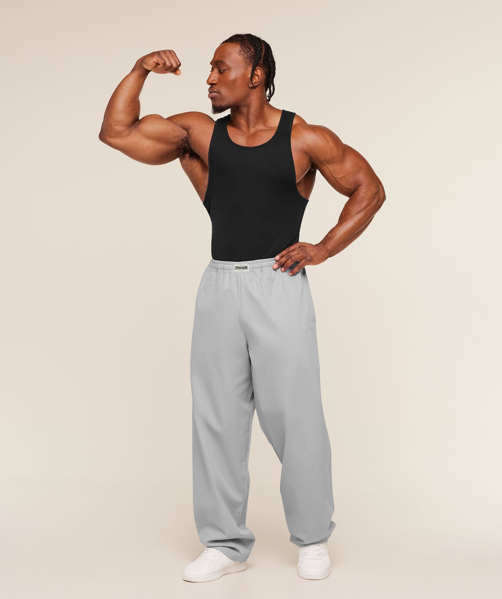 Straight Leg Pumper Pants - Stratus Grey — imagem 8