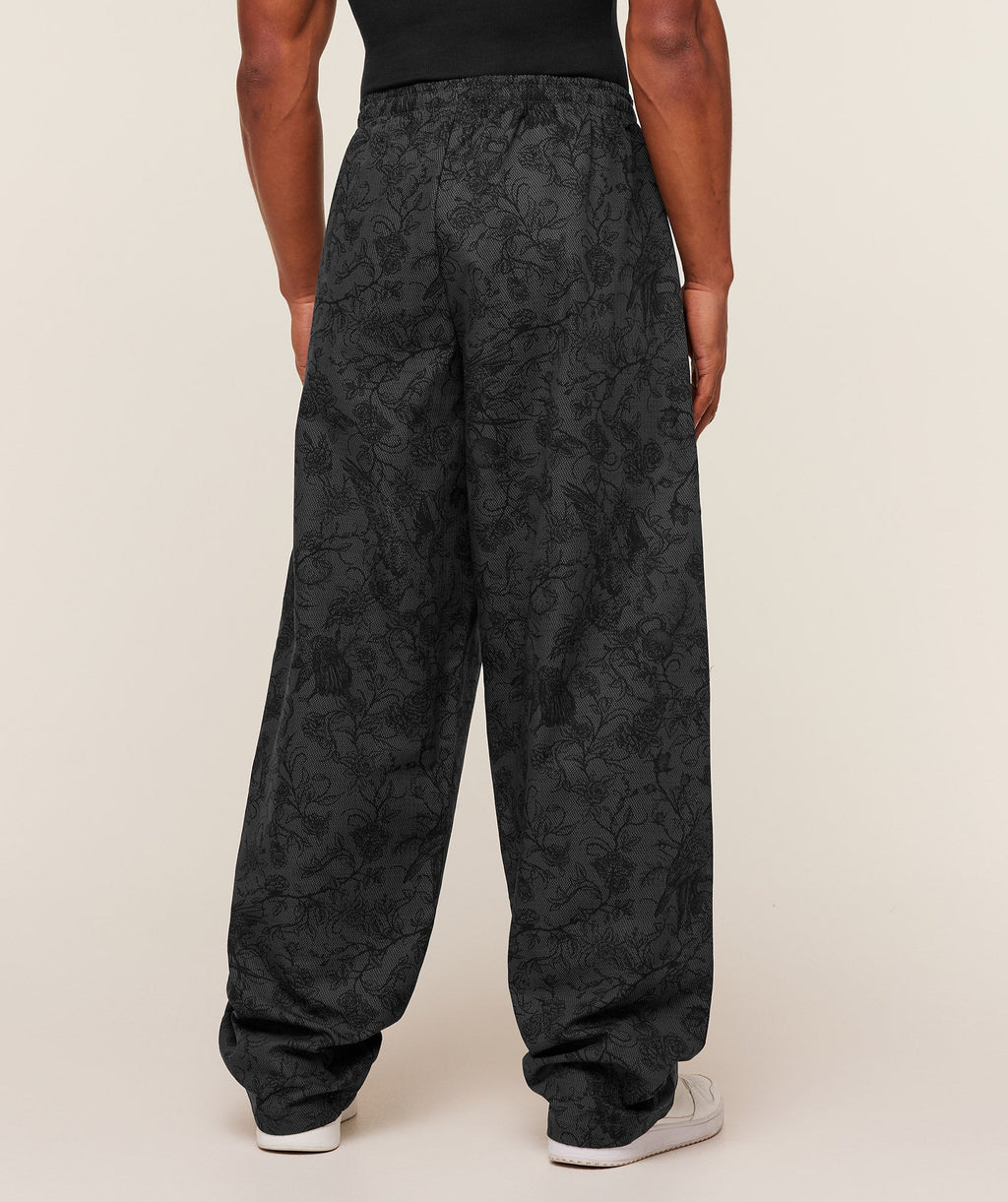 Straight Leg Pumper Pants - Black/Grey — imagem 6
