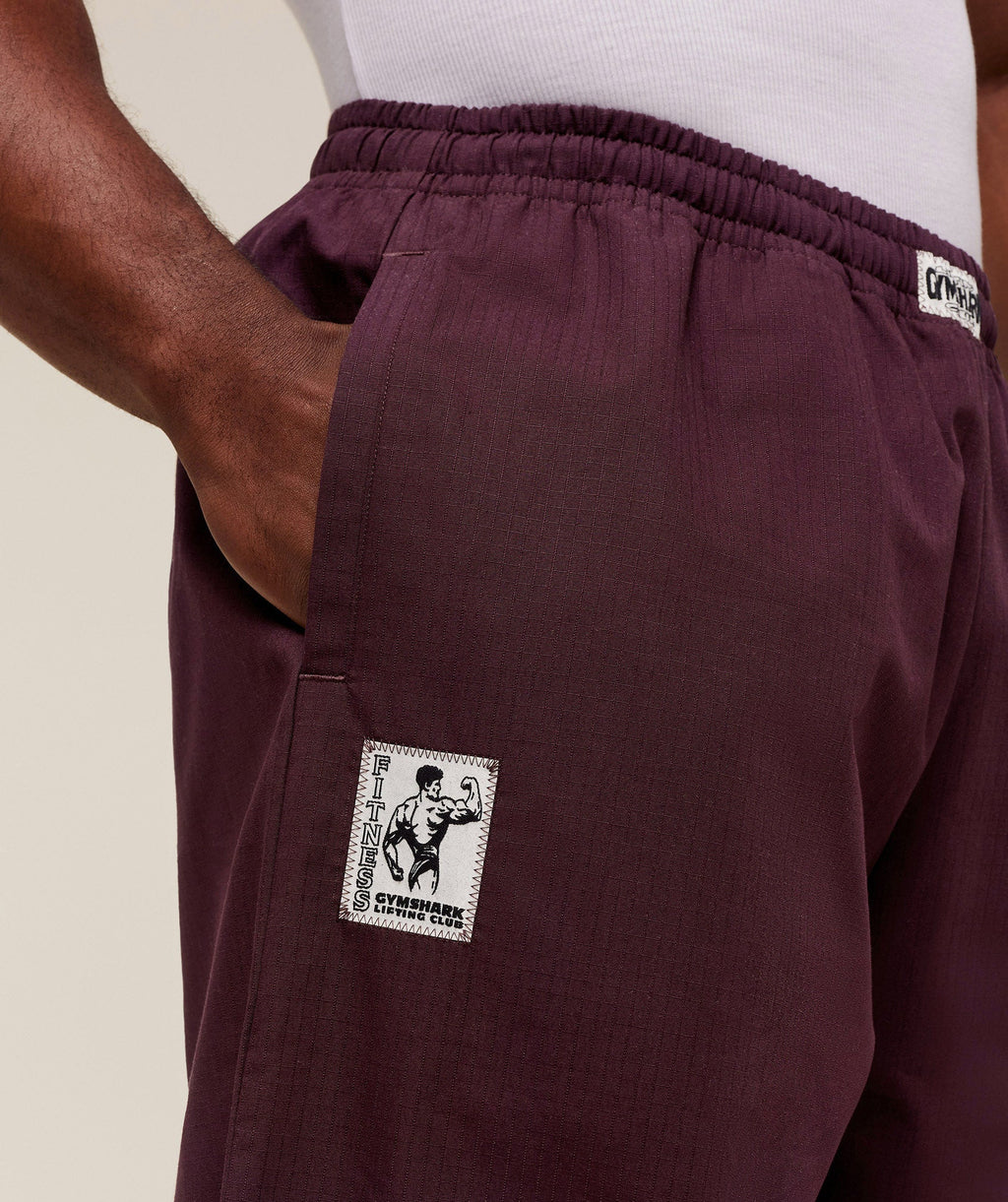 Straight Leg Pumper Pants - Cherry Purple — imagem 4