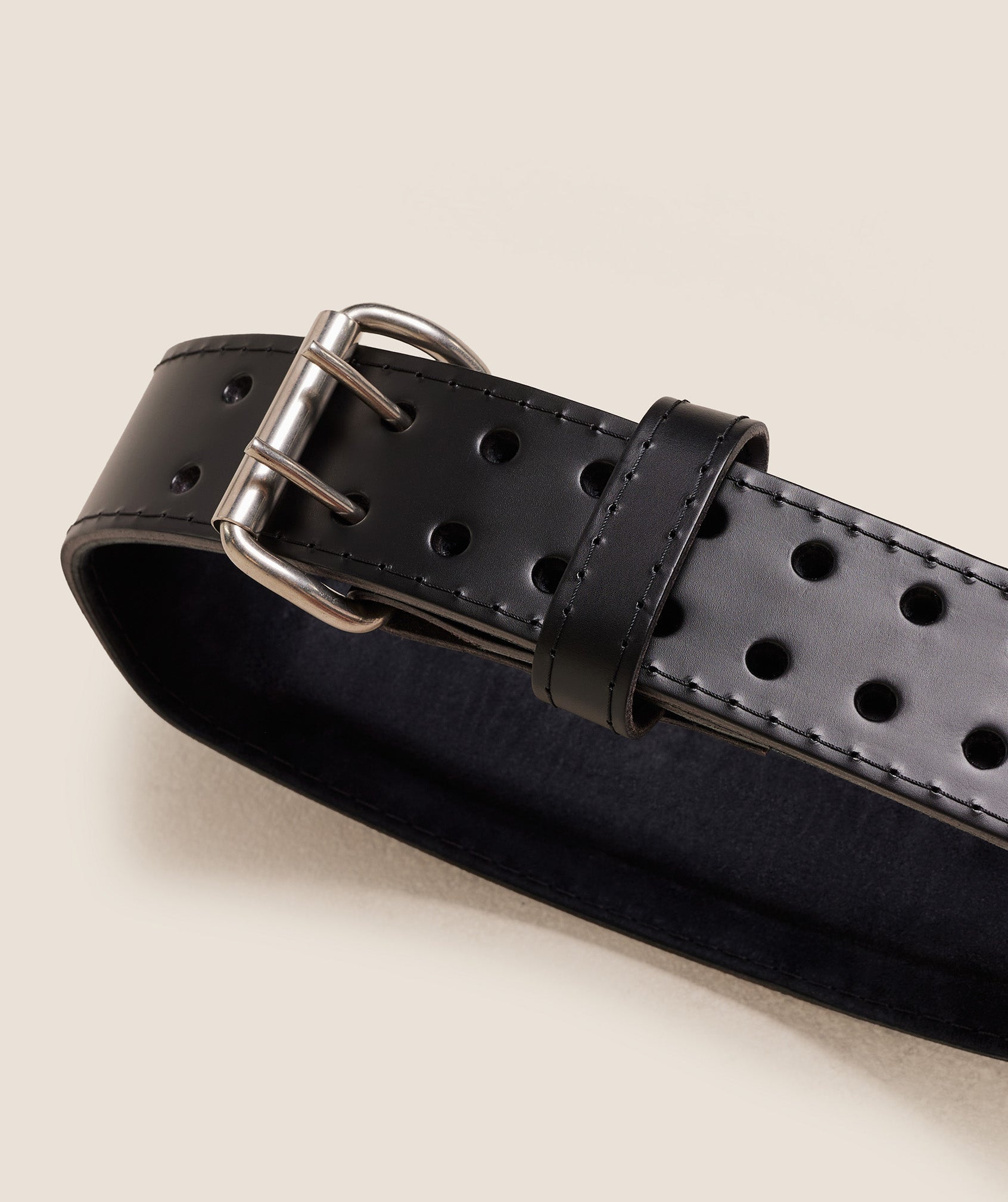 Tapered Double Prong Lifting Belt - Black — imagem 6