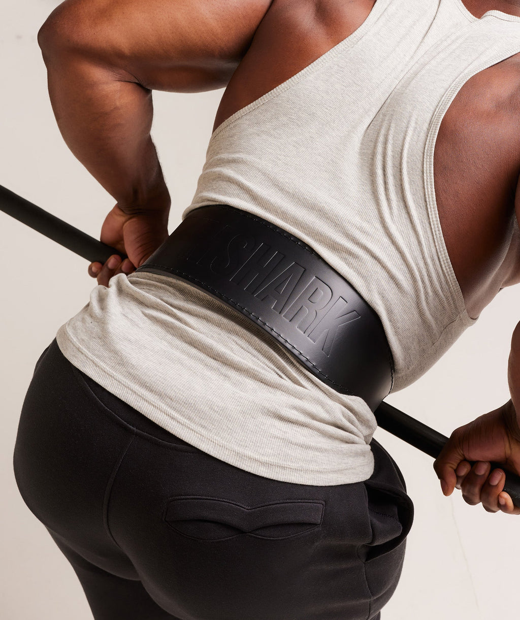 Tapered Double Prong Lifting Belt - Black — imagem 2