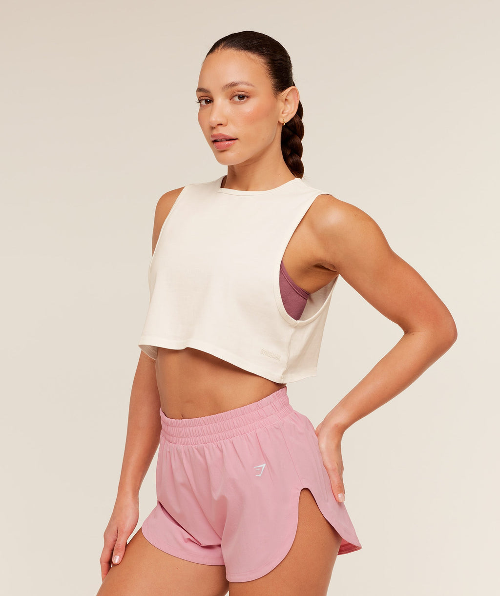To From Cut Off Tee - Soft White/Wash — imagem 4