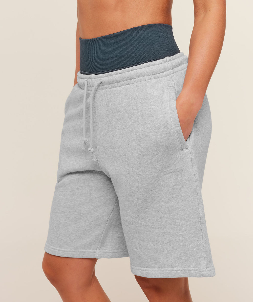 To From Shorts - Bros Soft Grey Marl — imagem 1