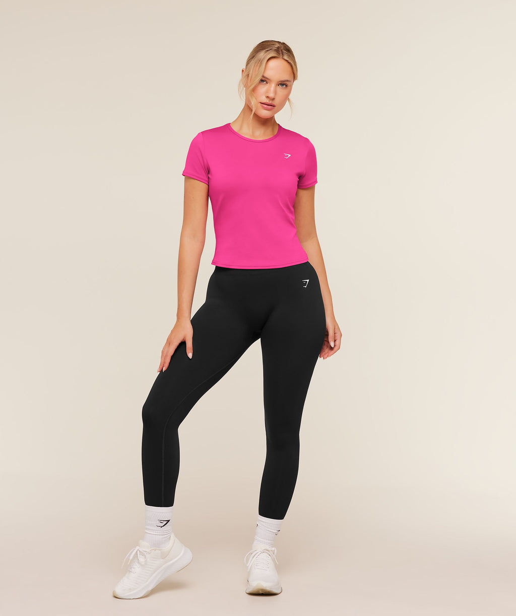 Training Baby Tee - Super-Set Pink — imagem 5