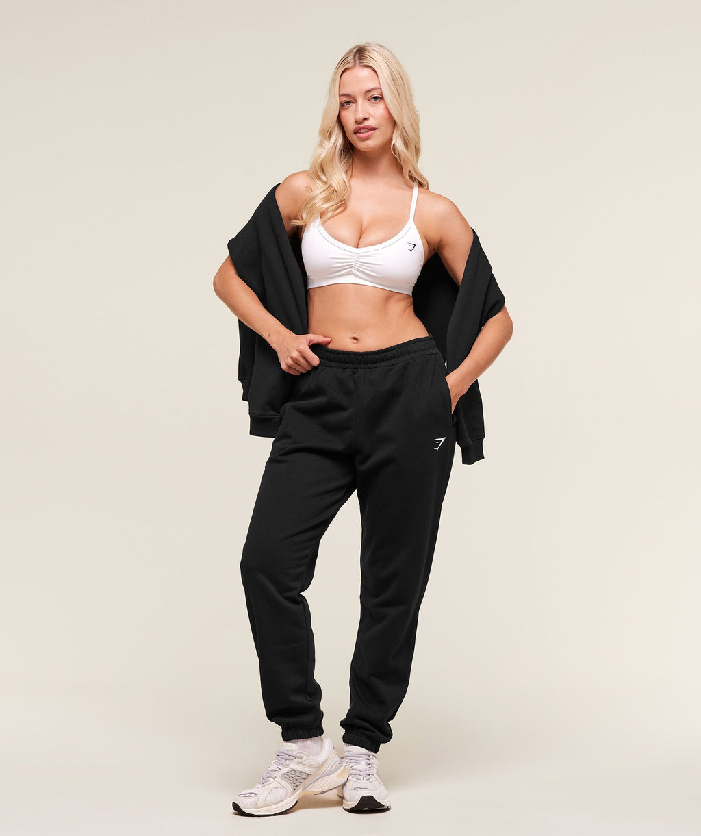 Training Regular Fleece Joggers - Black — imagem 1