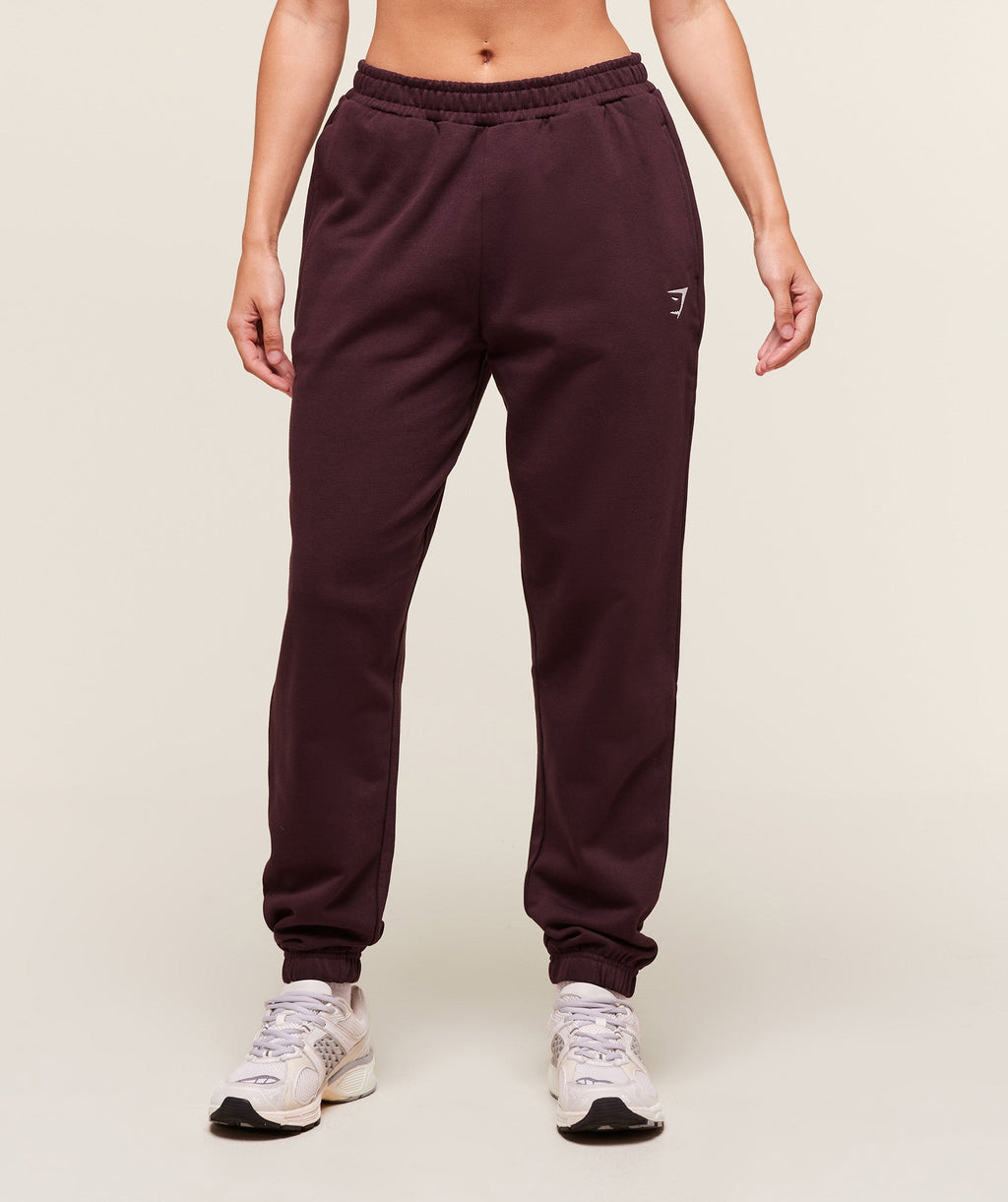 Training Regular Fleece Joggers - Cherry Purple — imagem 2