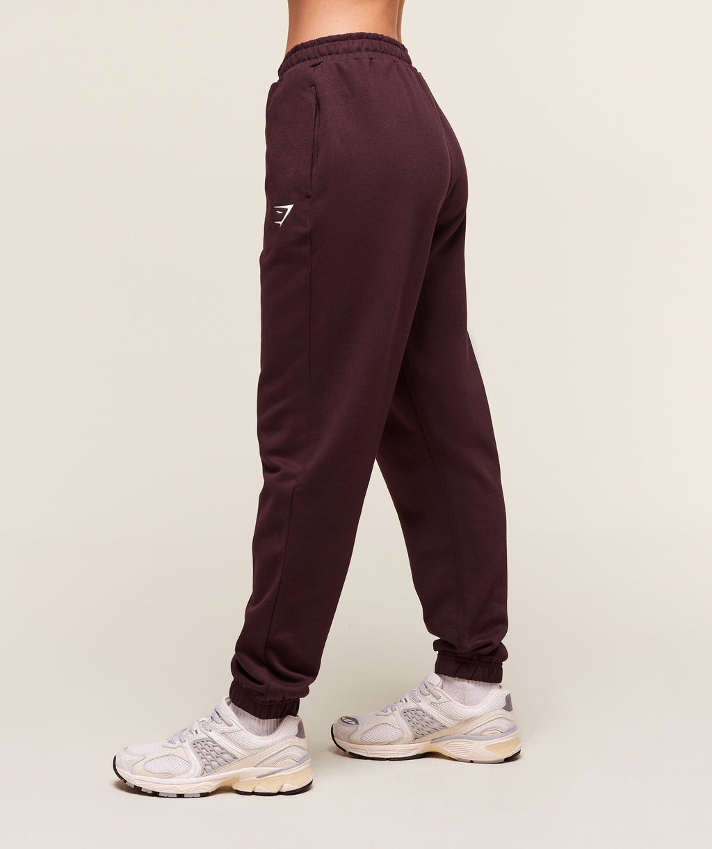 Training Regular Fleece Joggers - Cherry Purple — imagem 4