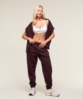 Training Regular Fleece Joggers - Cherry Purple — imagem 1