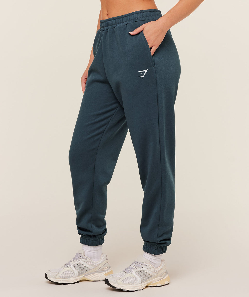 Training Regular Fleece Joggers - GS Stealth Blue — imagem 4