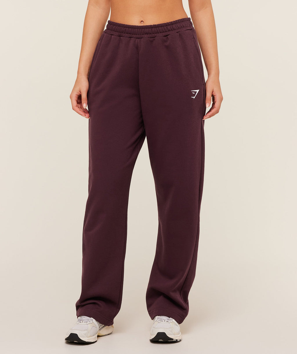 Training Fleece Straight Leg Regular Joggers - GS Cherry Purple — imagem 2