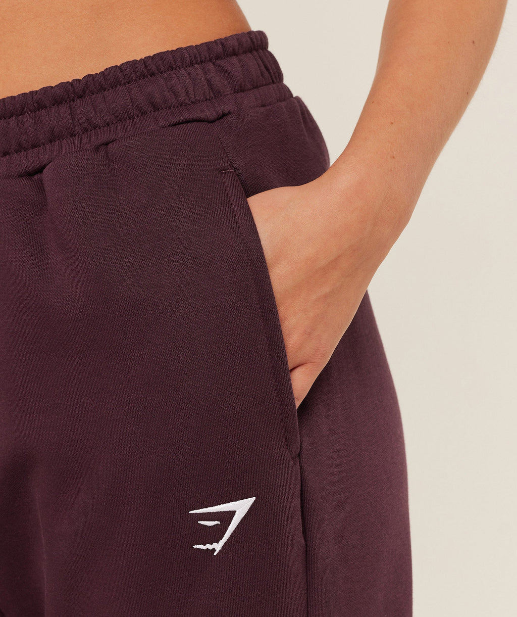 Training Fleece Straight Leg Regular Joggers - GS Cherry Purple — imagem 5