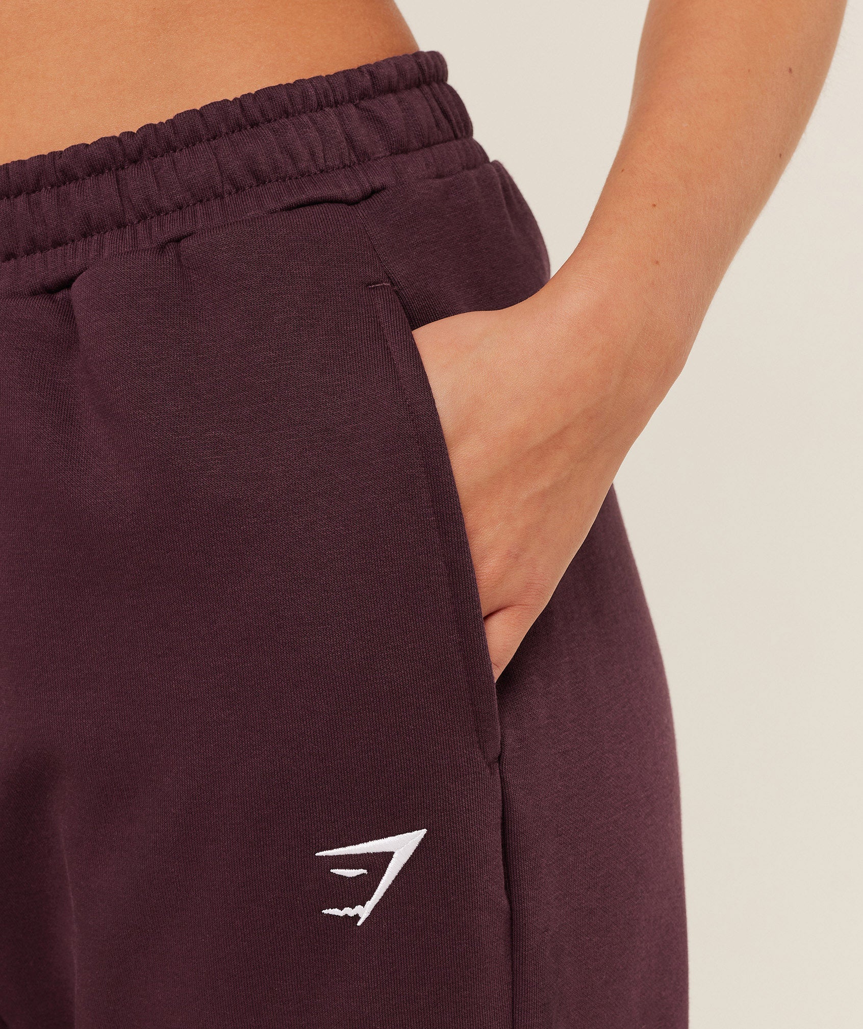 Training Fleece Straight Leg Regular Joggers - GS Cherry Purple — imagem 5