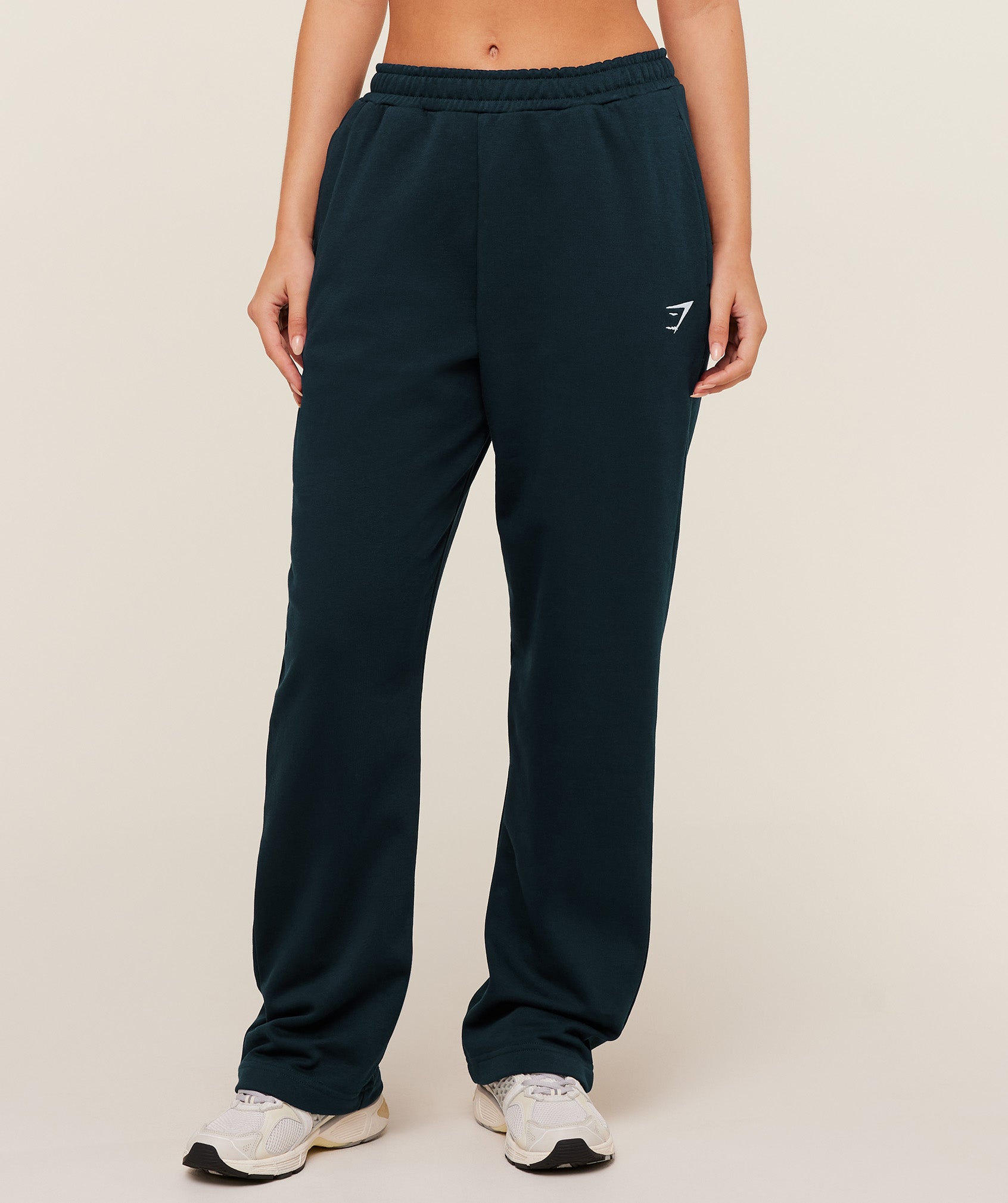 Training Fleece Straight Leg Regular Joggers - Deep Petrol Blue — imagem 2