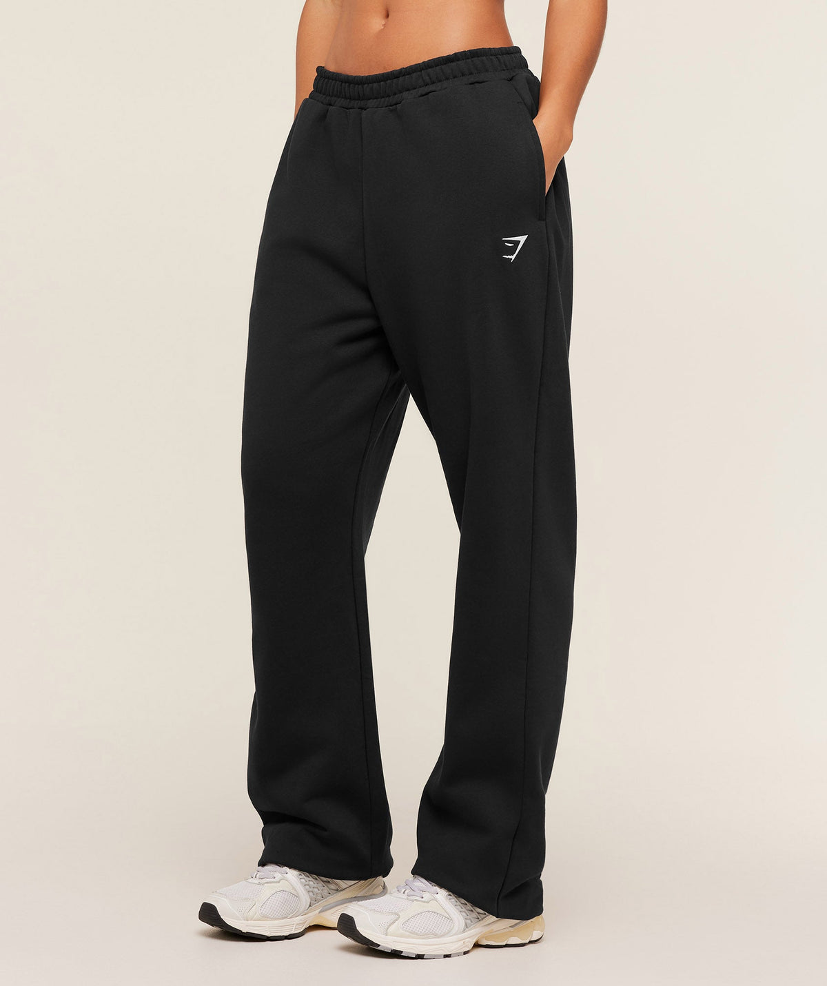 Training Fleece Straight Leg Tall Pants - Black — imagem 3
