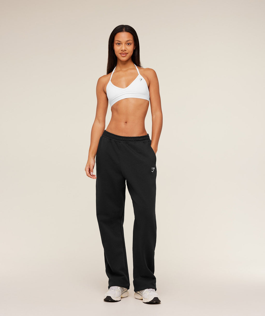 Training Fleece Straight Leg Tall Pants - Black — imagem 4