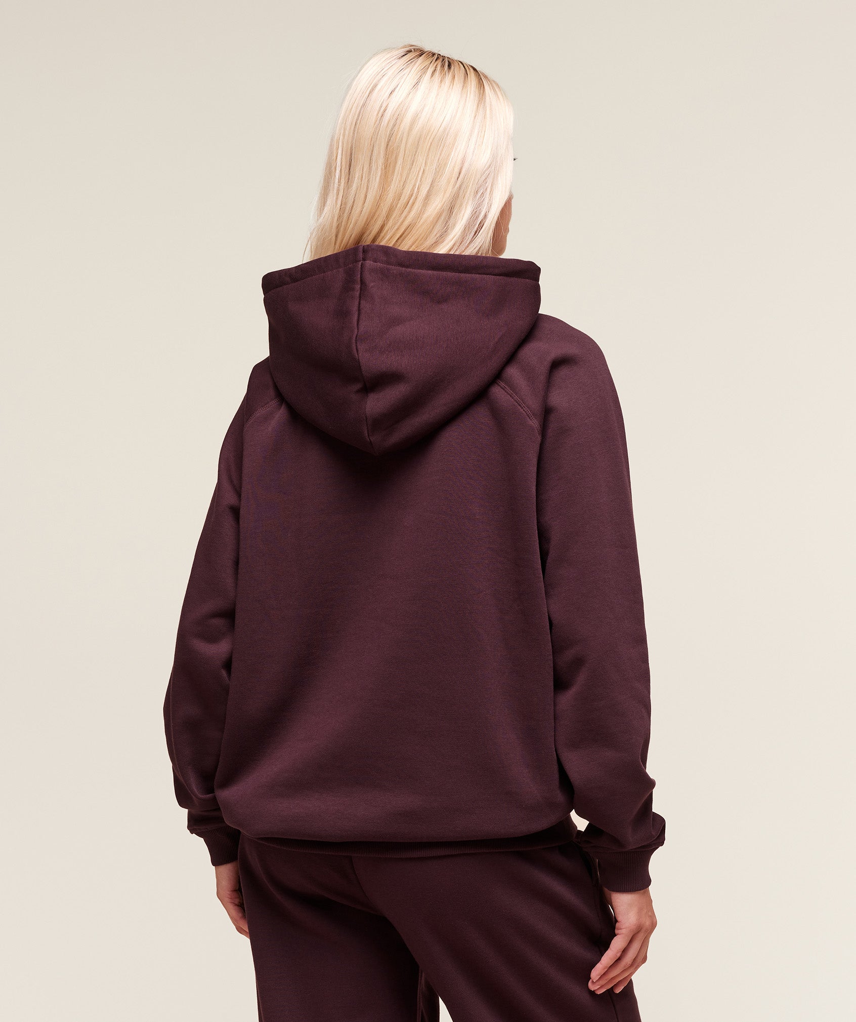 Training Oversized Fleece Hoodie - Cherry Purple — imagem 2