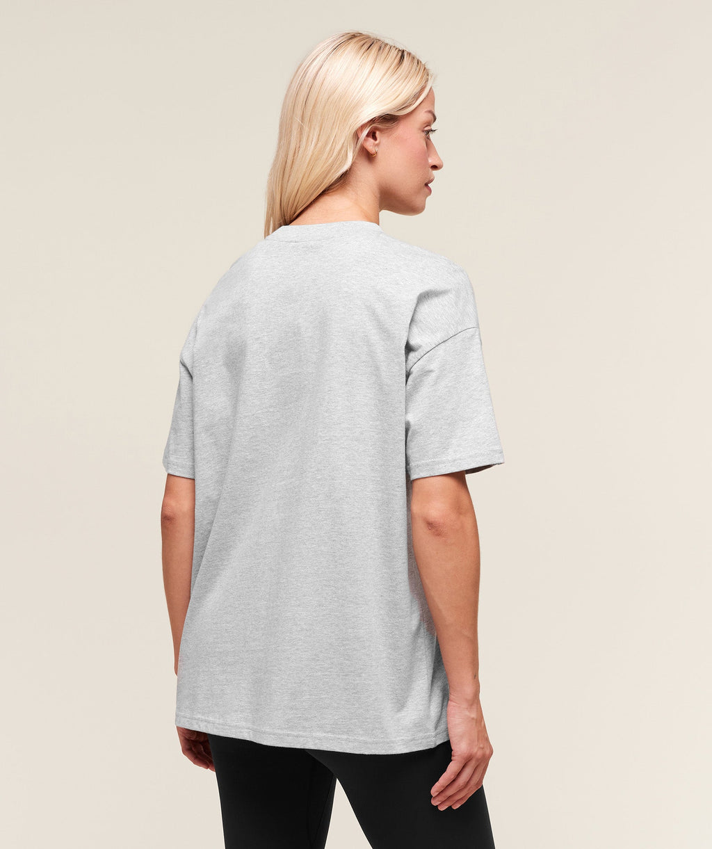 Training Oversized T-Shirt - Light Grey Marl — imagem 2