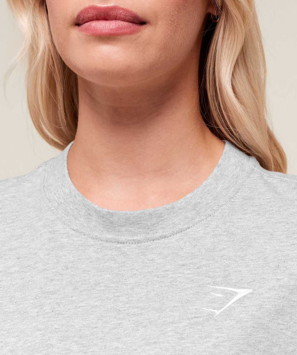 Training Oversized T-Shirt - Light Grey Marl — imagem 5
