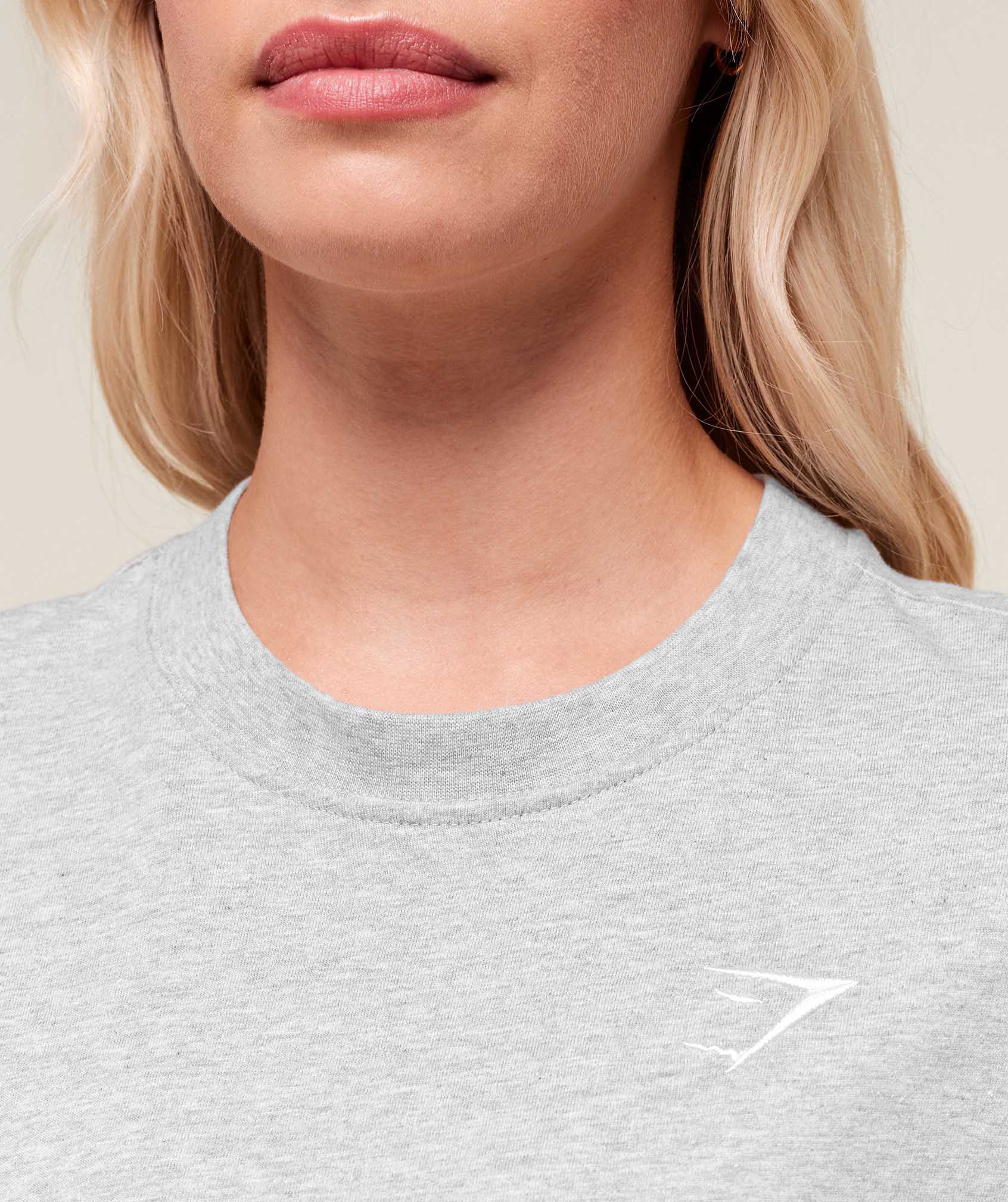 Training Oversized T-Shirt - Light Grey Marl — imagem 5