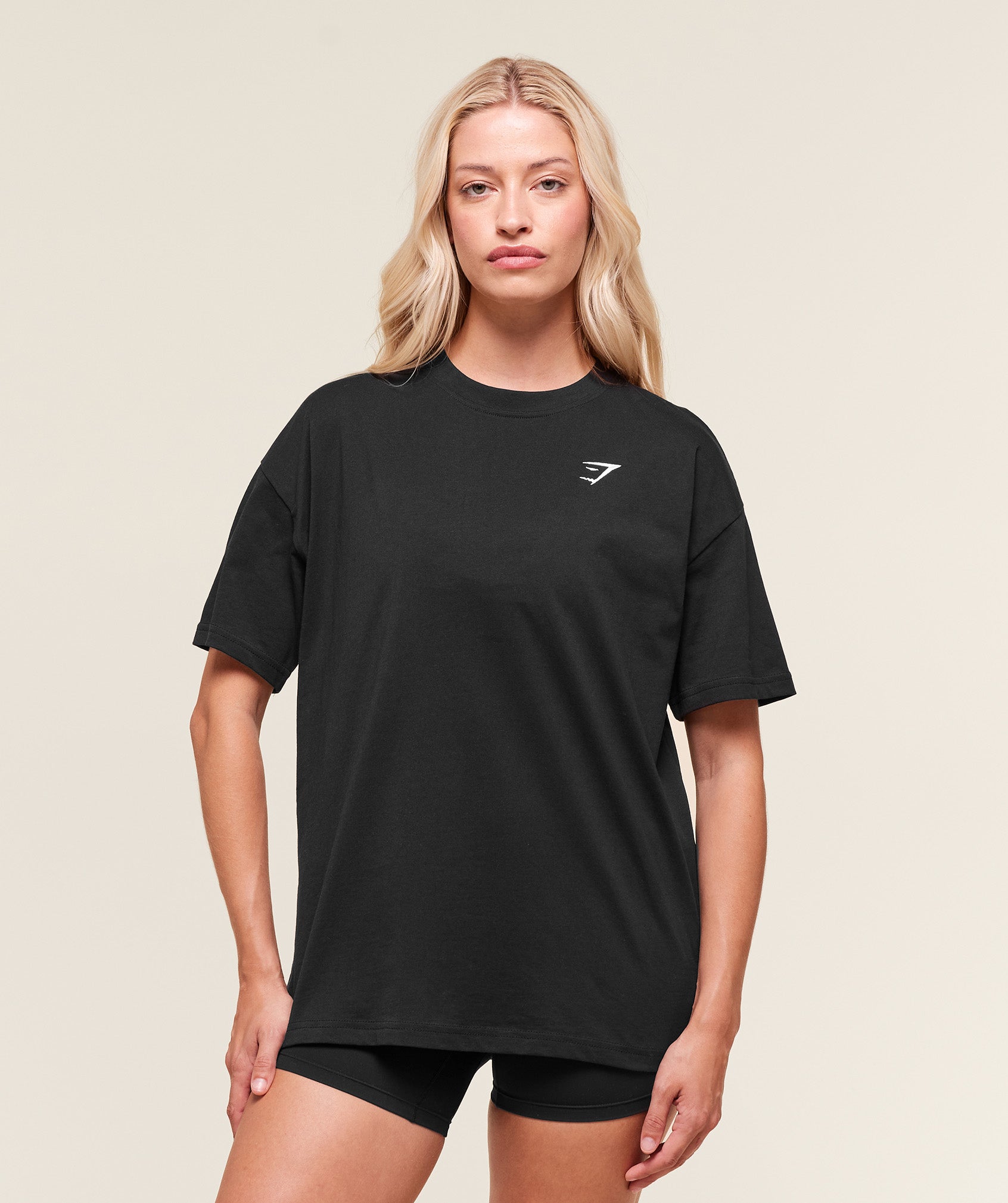 Training Oversized T-Shirt - Black — imagem 1