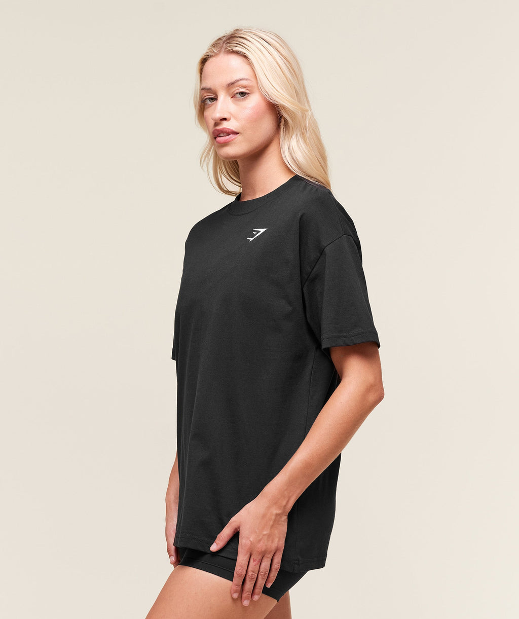 Training Oversized T-Shirt - Black — imagem 3
