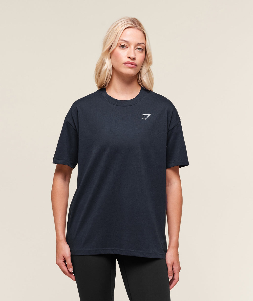 Training Oversized T-Shirt - Heavy Blue — imagem 1