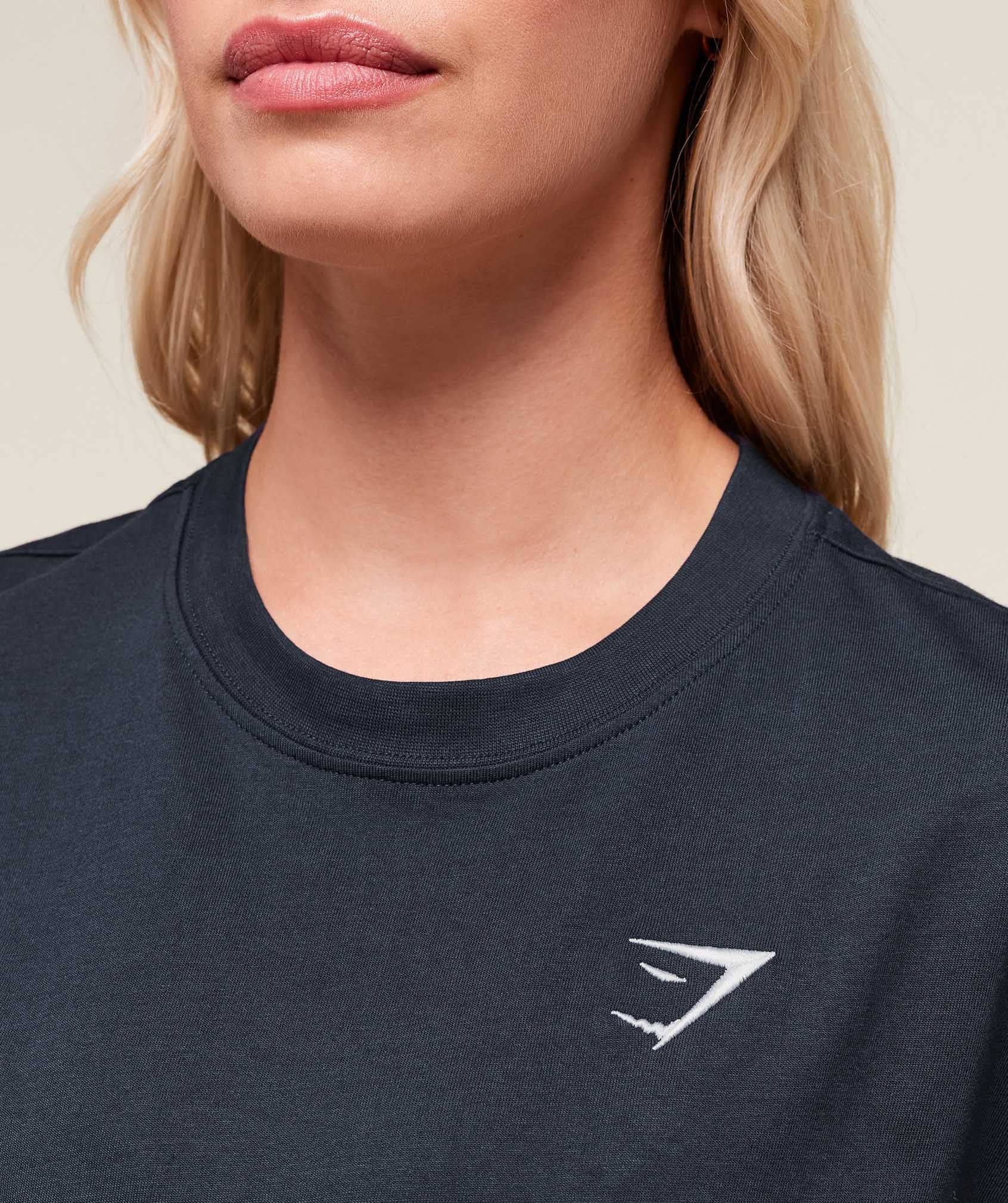 Training Oversized T-Shirt - Heavy Blue — imagem 4