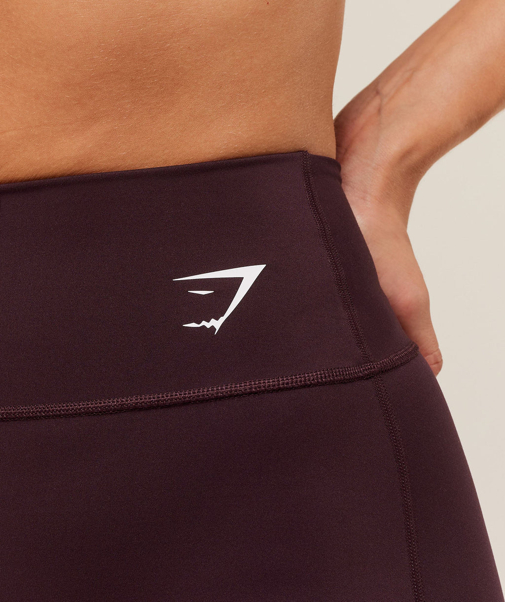 Training Straight Leg Regular Leggings - Cherry Purple — imagem 5