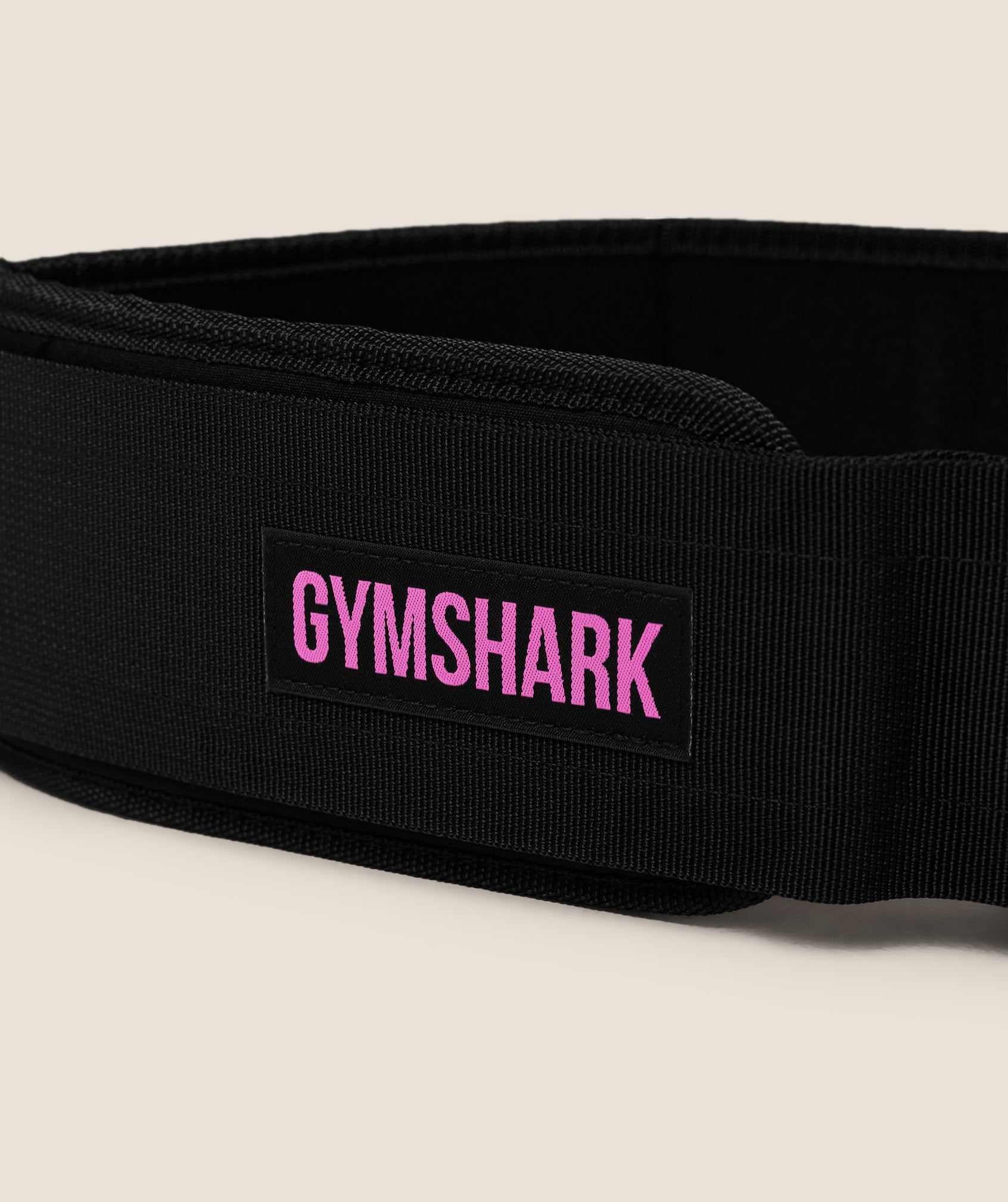 Velcro Weightlifting Belt - GS Black/GS Focus Pink — imagem 2