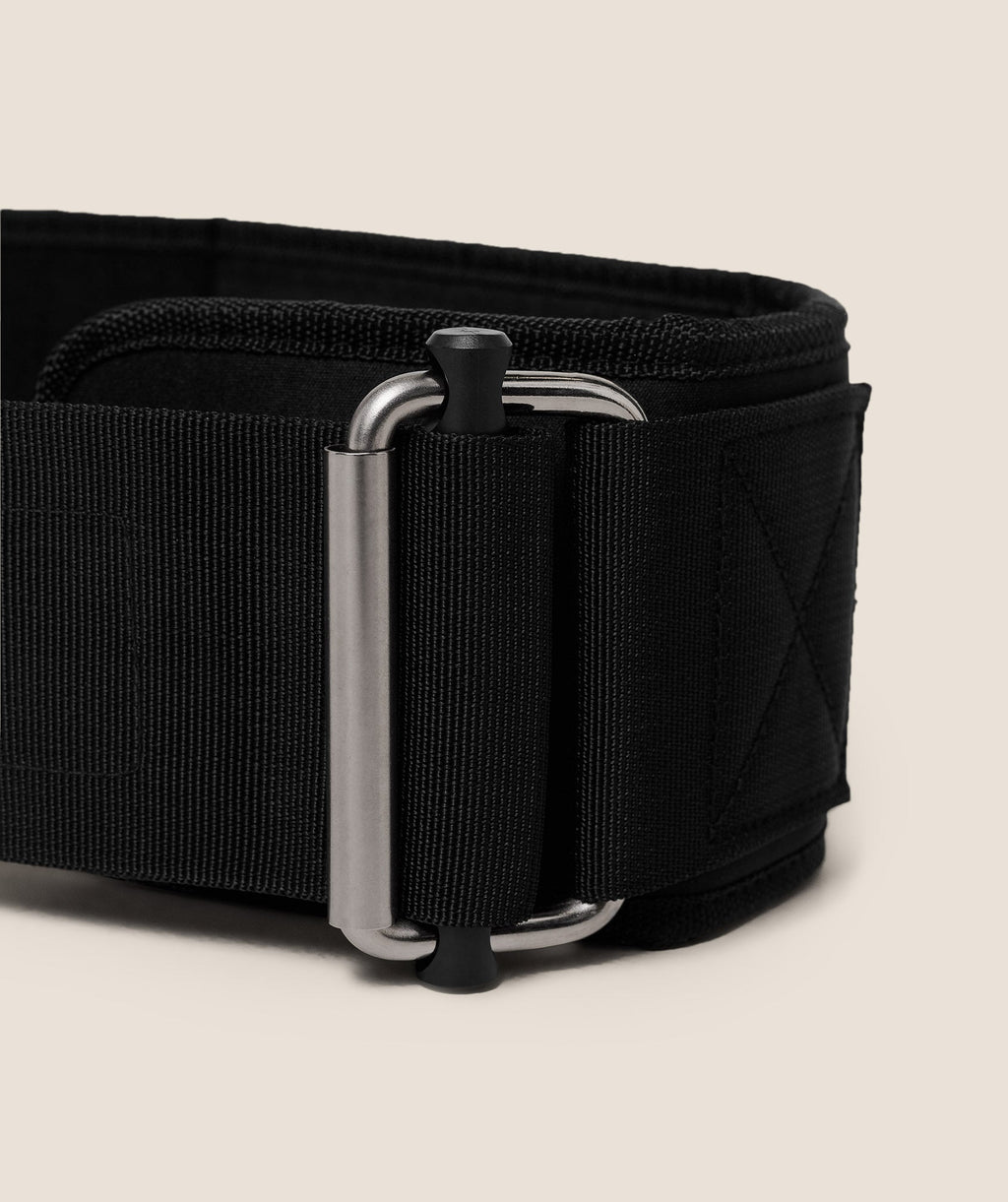 Velcro Weightlifting Belt - GS Black/GS Focus Pink — imagem 4