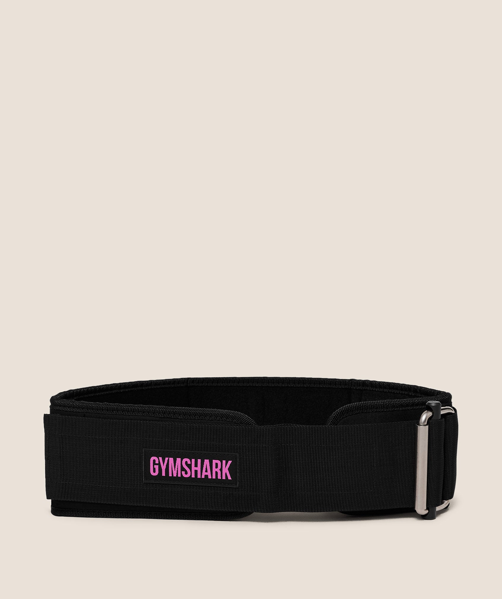 Velcro Weightlifting Belt - GS Black/GS Focus Pink — imagem 3