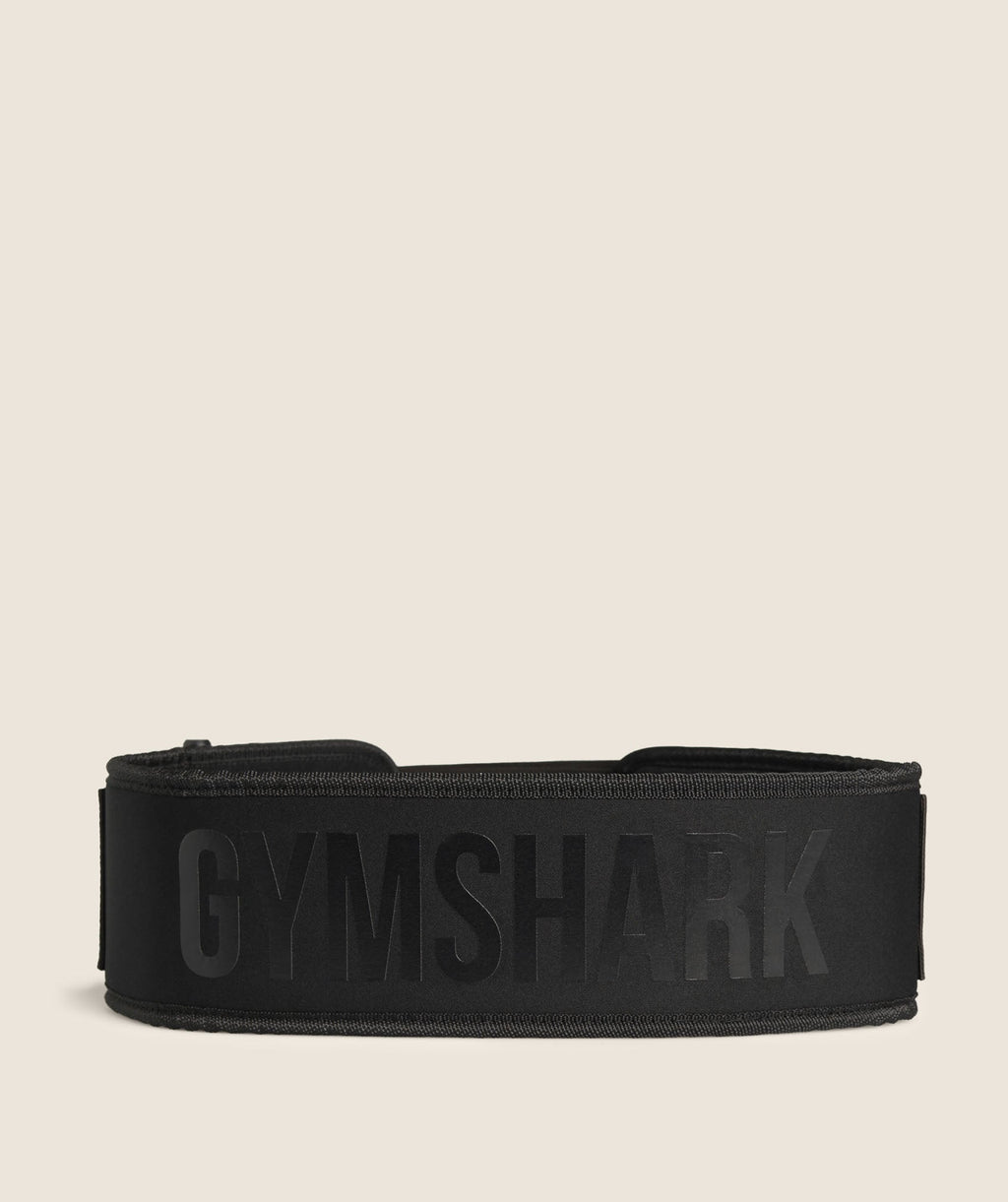 Velcro Weightlifting Belt - Black — imagem 1