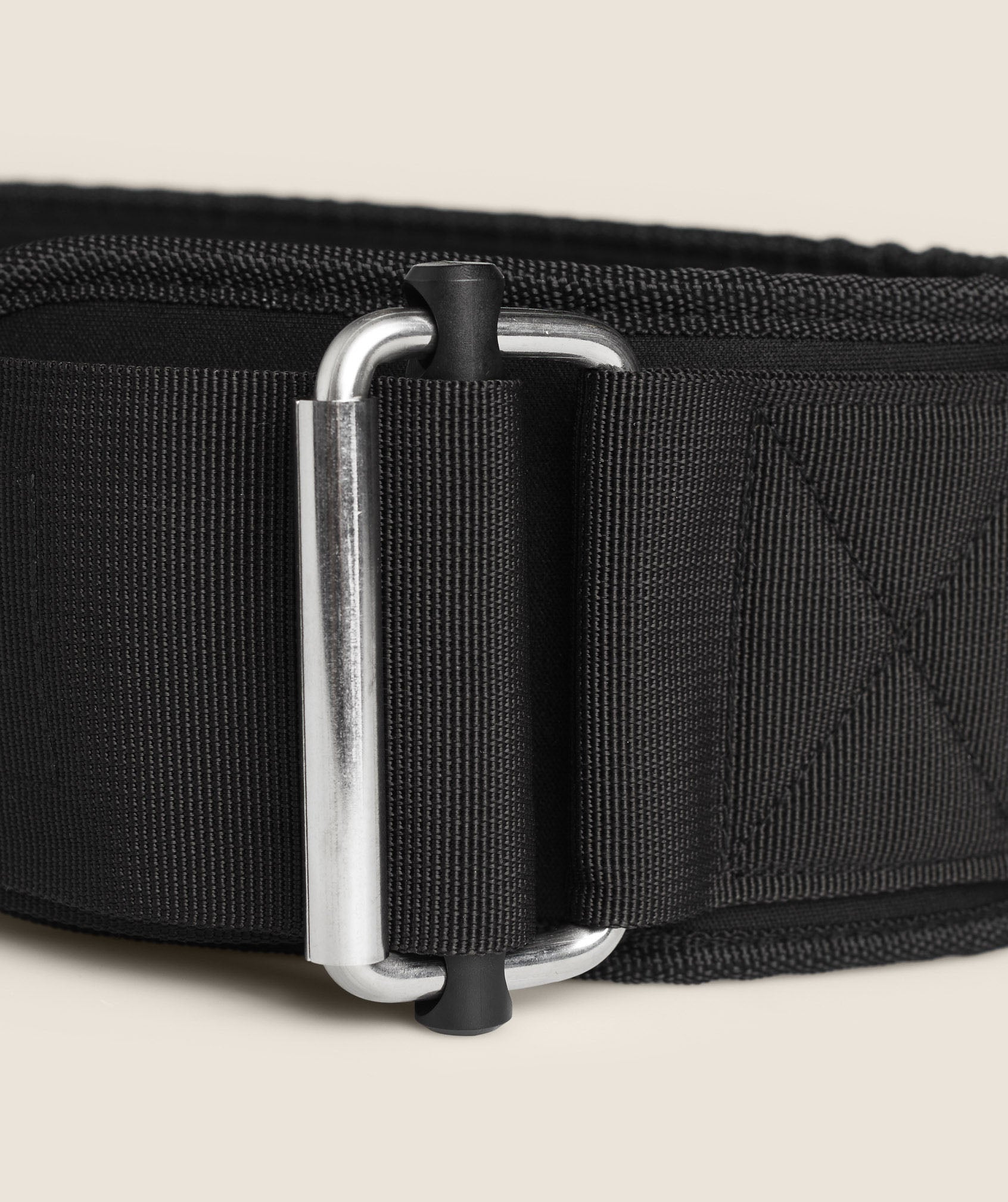 Velcro Weightlifting Belt - Black — imagem 3