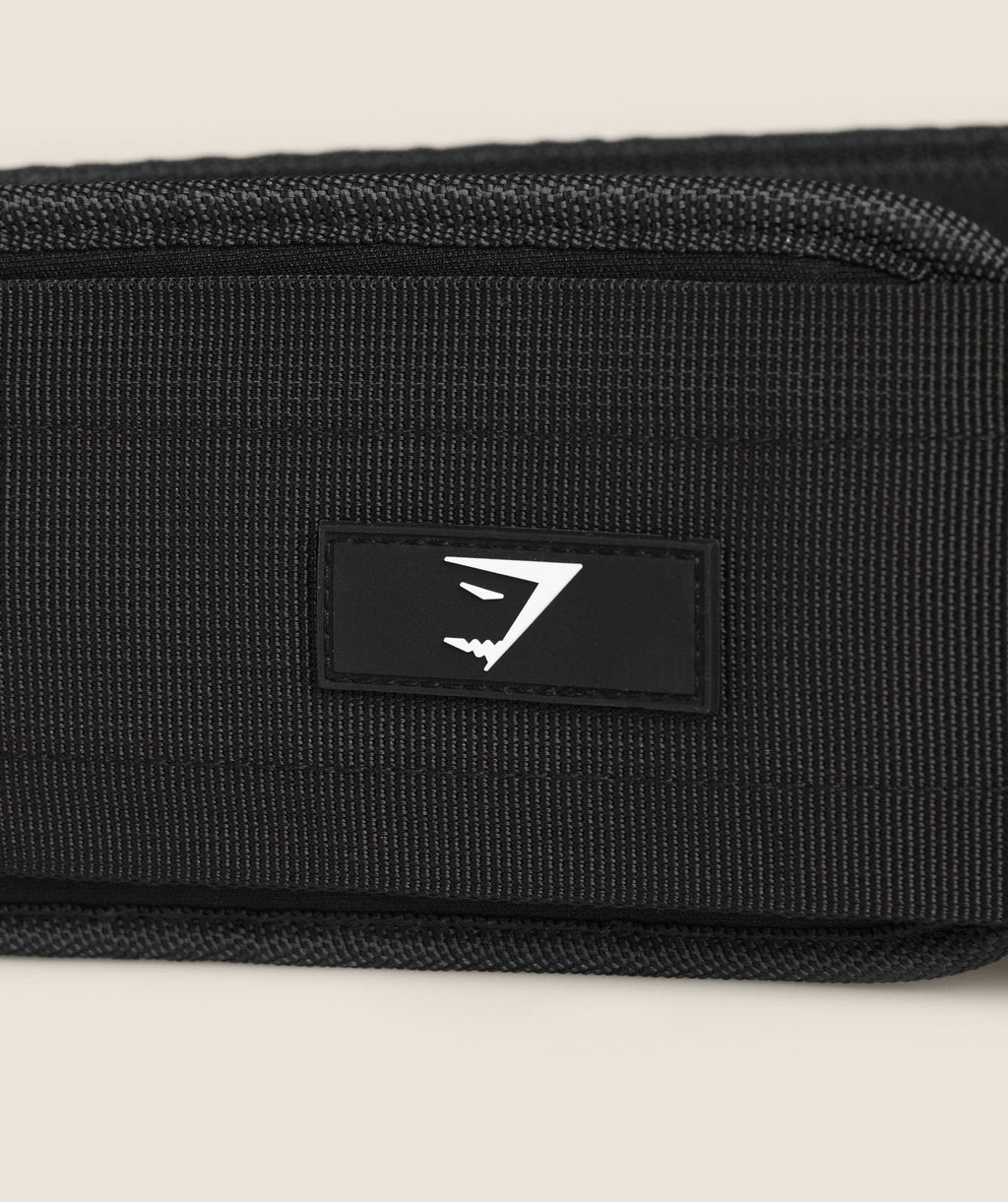 Velcro Weightlifting Belt - Black — imagem 4