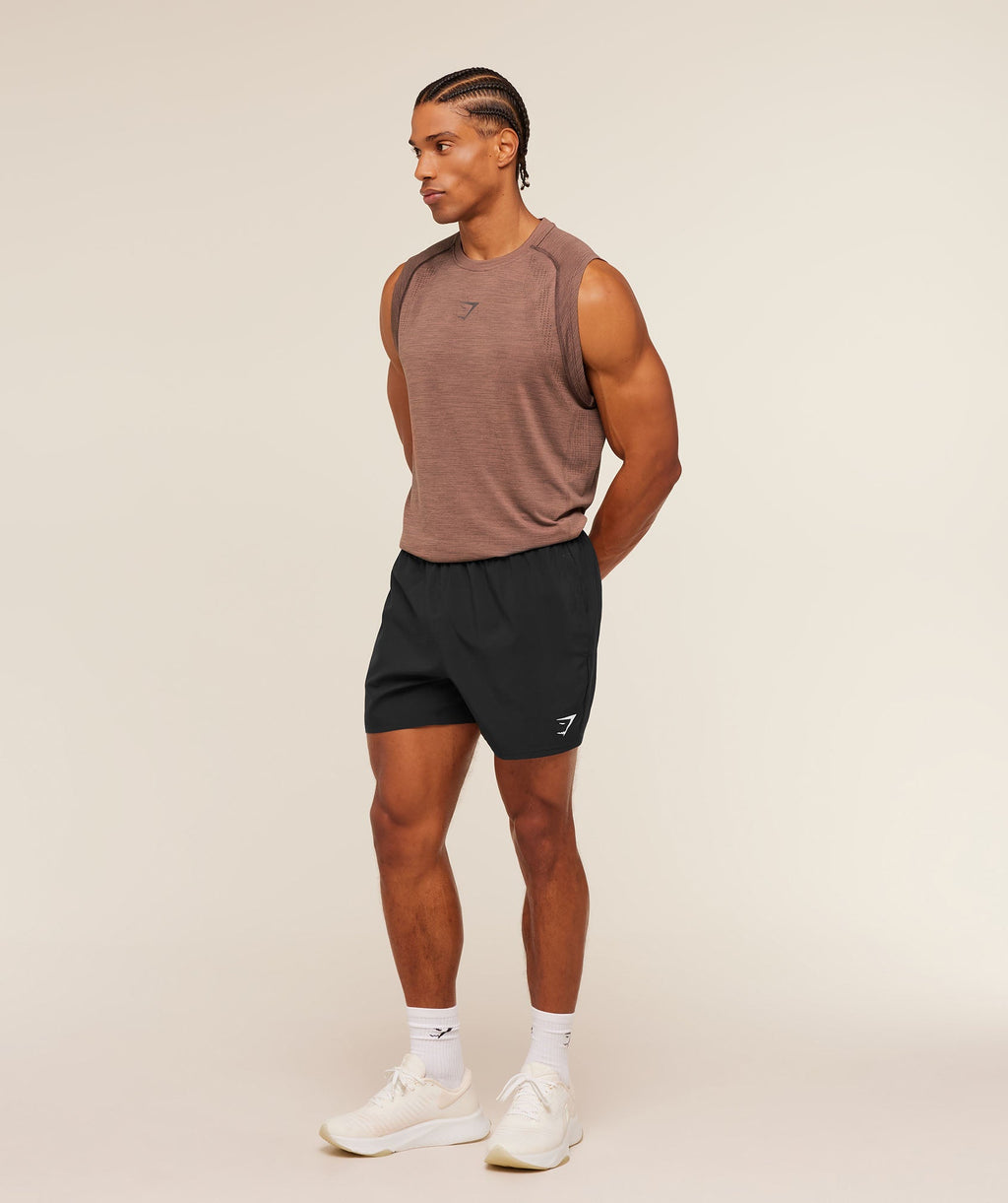 Versatile Seamless Tank - Taupe Brown/Cool Brown — imagem 4
