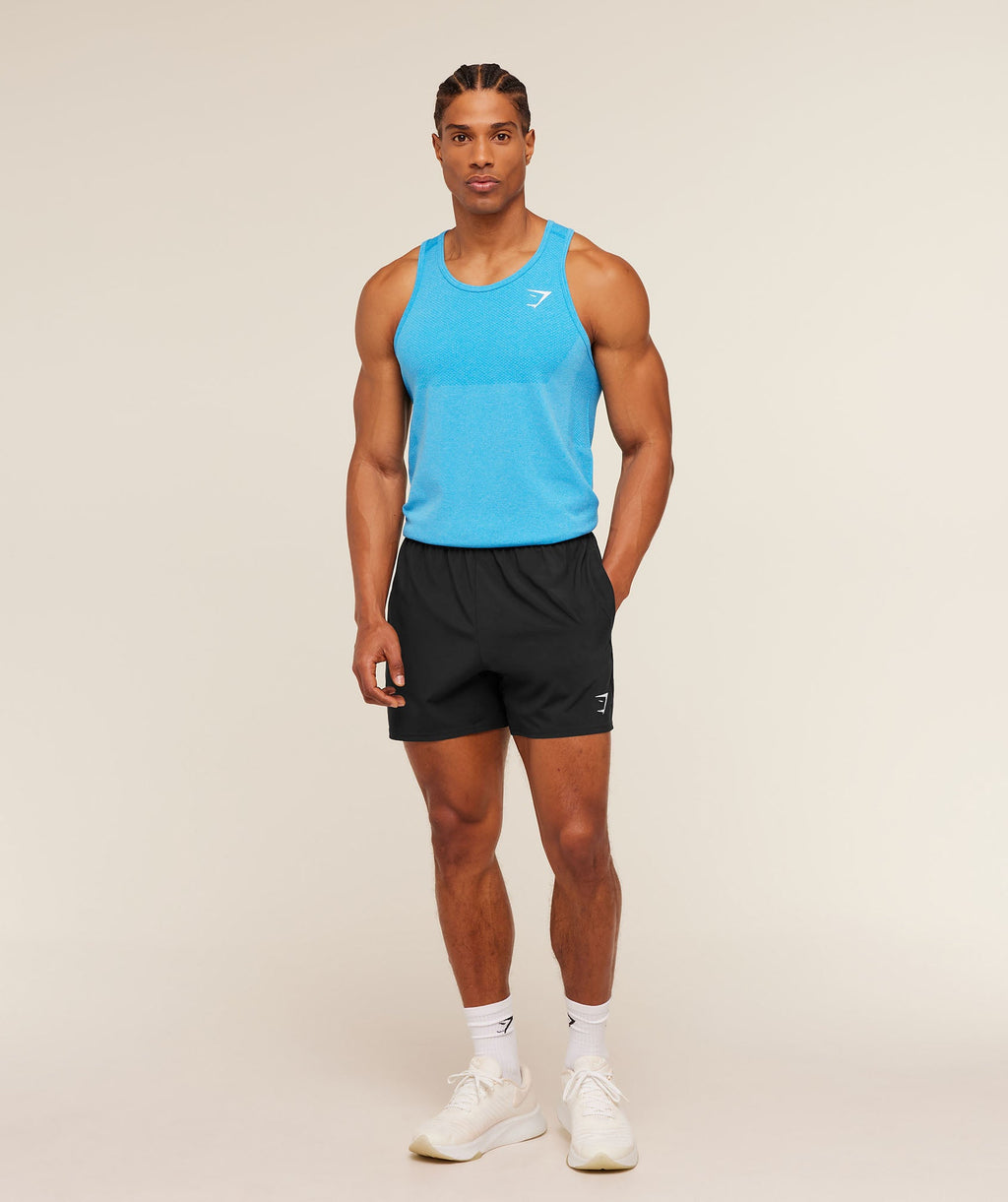 Vital Tank - White/Brand Blue — imagem 5