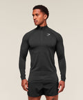 Vital 1/4 Zip - Black/Silhouette Grey — imagem 1