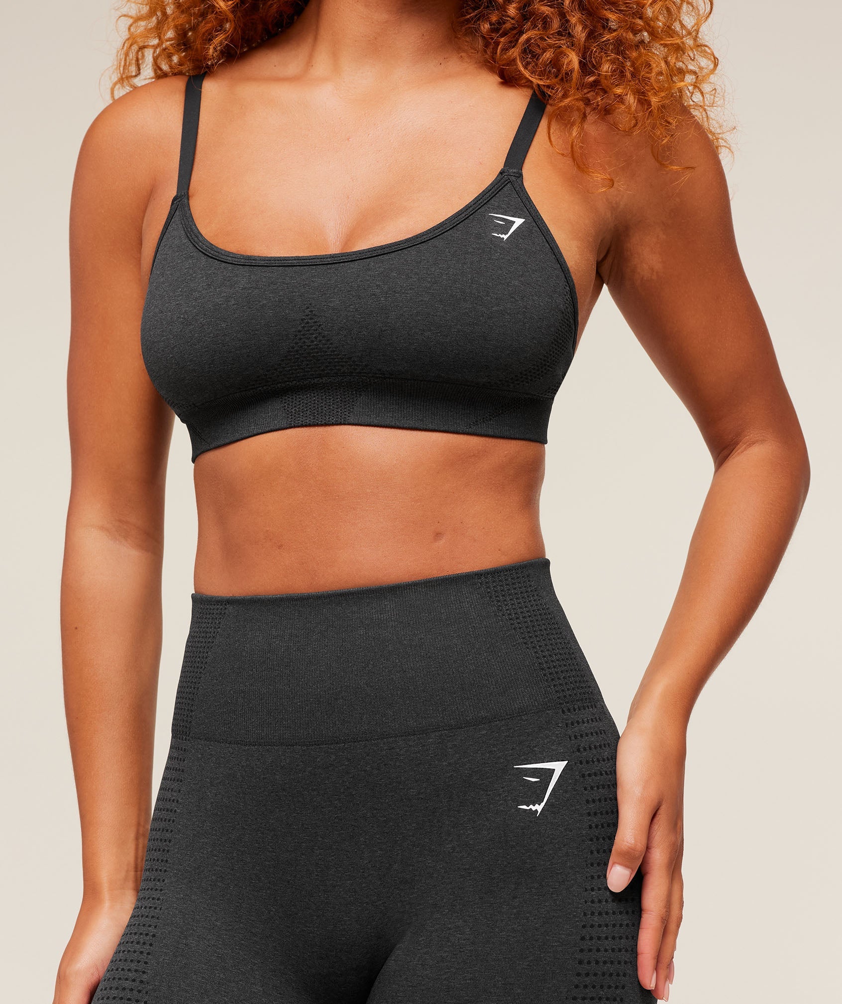 Vital Regular Leggings - Black Marl — imagem 5