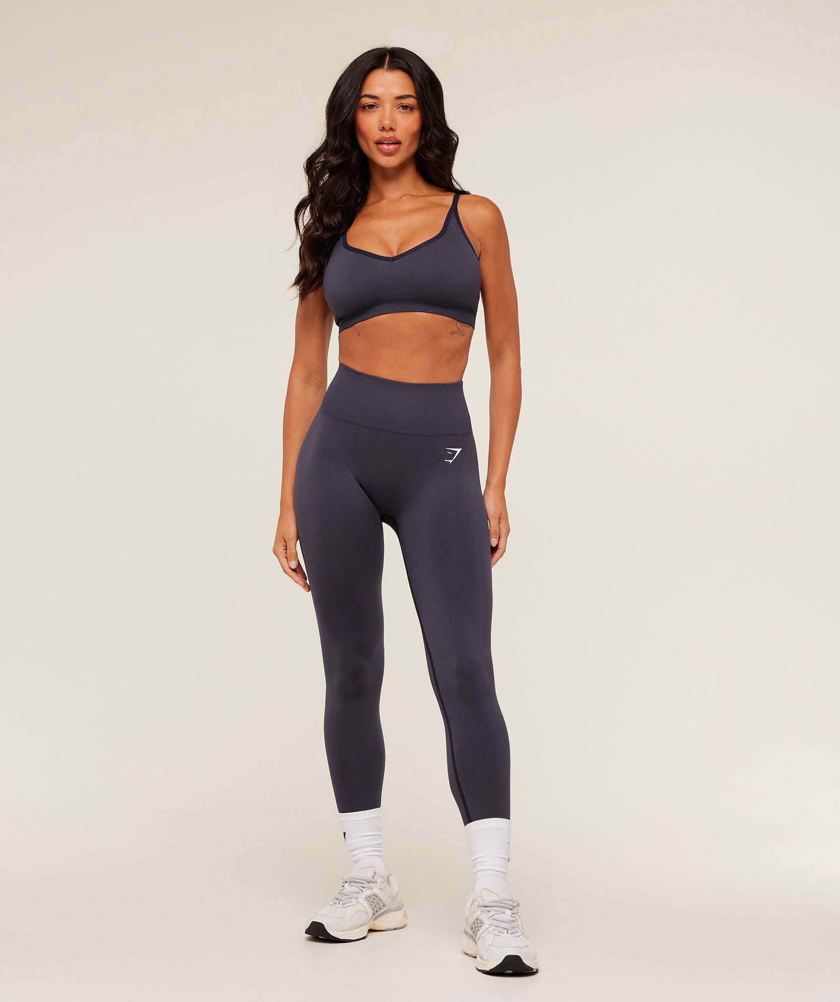 Vital Regular Leggings - Midnight Purple/Marl — imagem 4