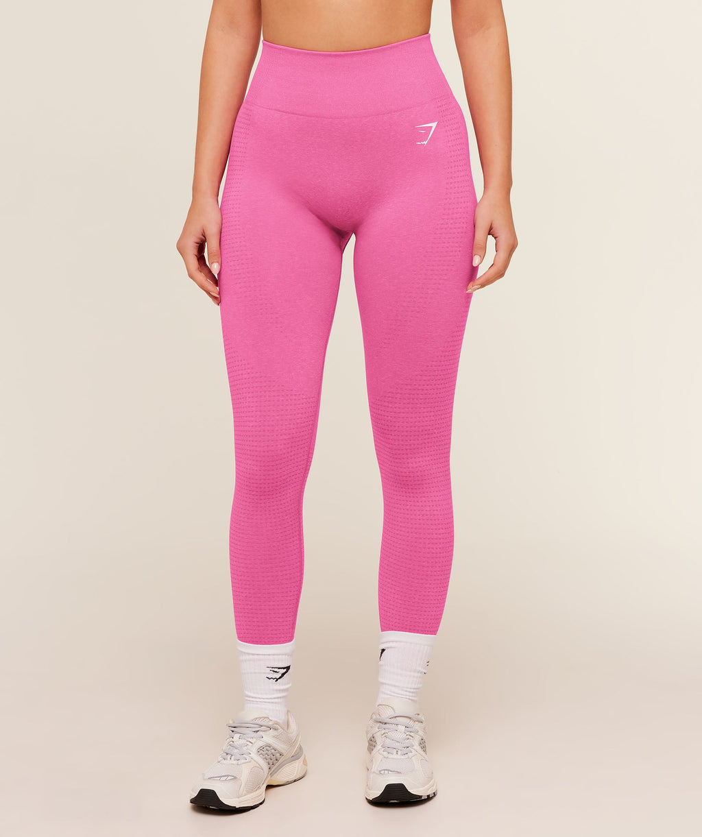 Vital Regular Leggings - Super-Set Pink/Marl — imagem 1