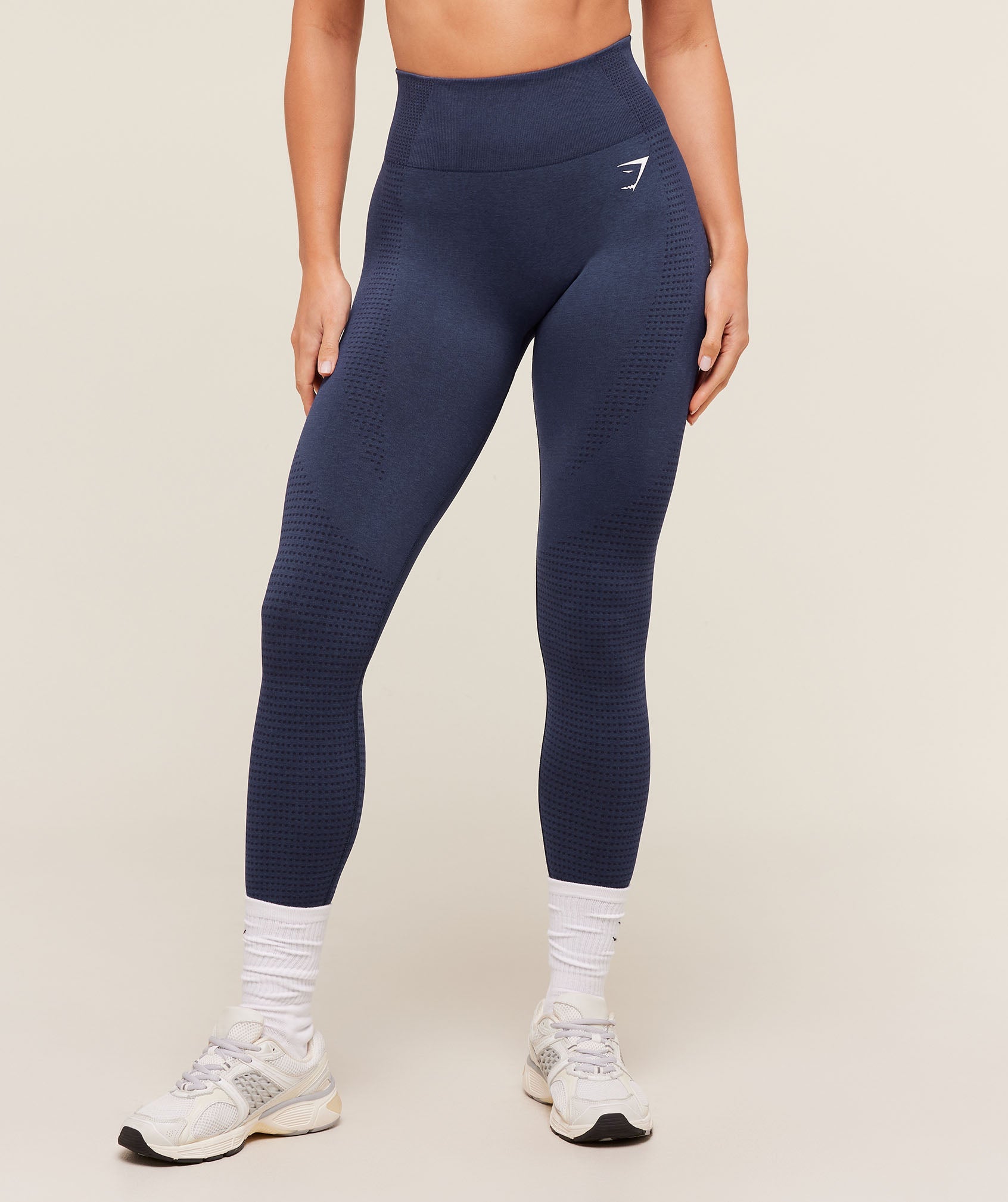 Vital Regular Leggings - Heavy Blue Marl — imagem 1