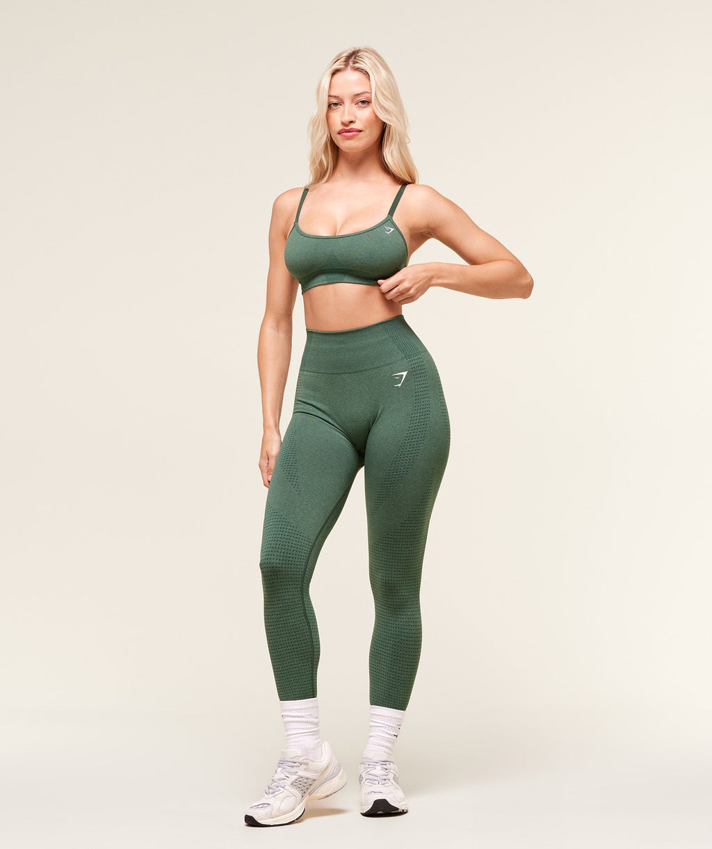 Vital Regular Leggings - Dark Green Marl — imagem 5