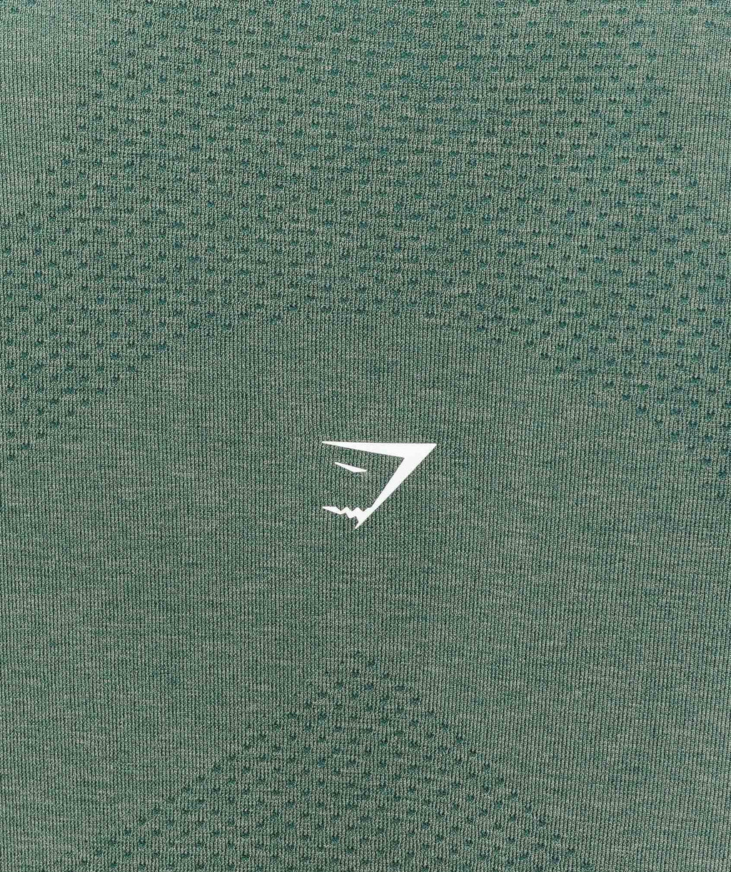Vital Seamless Light Long Sleeve Top - Obsidian Green Marl — imagem 5