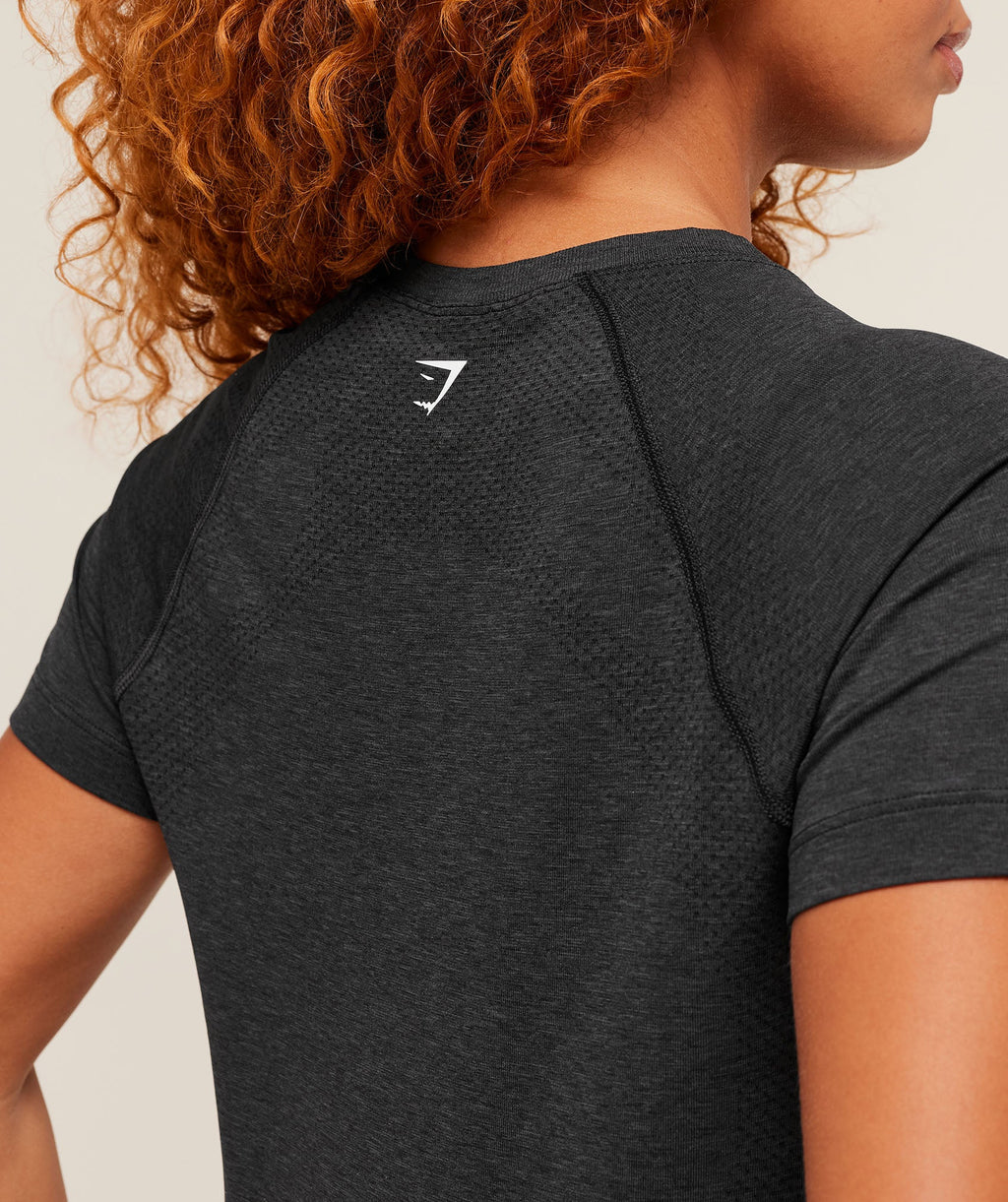 Vital Seamless 2.0 Light T-Shirt - Black Marl — imagem 6