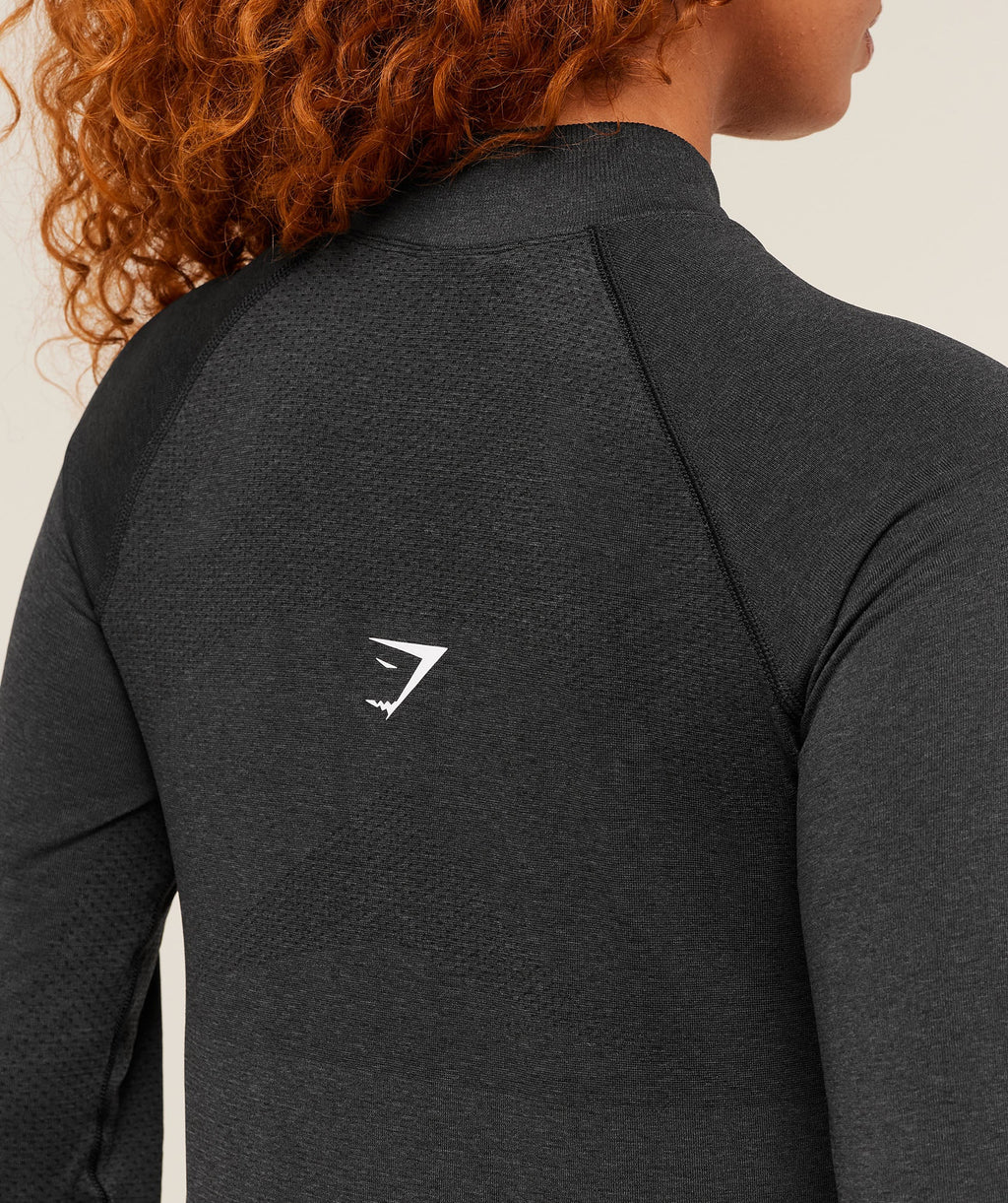 Vital Long Line Top - Black Marl — imagem 6