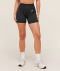 Vital Seamless Shorts - Black Marl — imagem 1