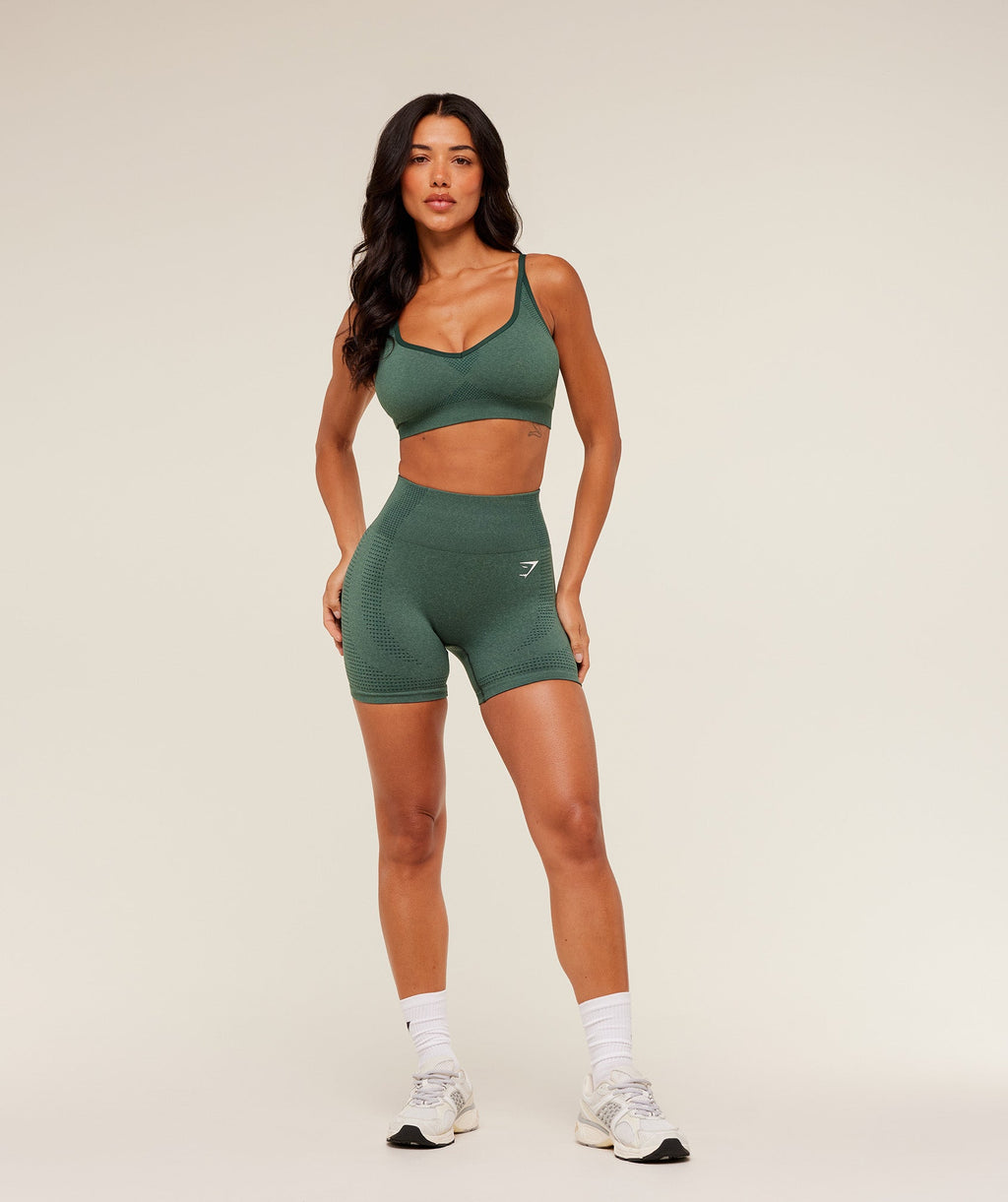 Vital Sports Bra - Obsidian Green Marl — imagem 4