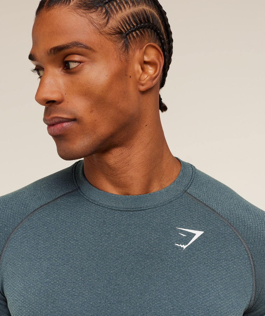 Vital Seamless T-Shirt - Iron Blue /  Stealth Blue — imagem 5