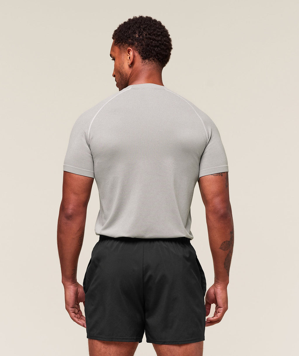 Vital Seamless T-Shirt - Light Grey/Smokey Grey — imagem 2