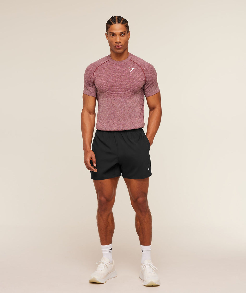 Vital Seamless T-Shirt - White/Port — imagem 5